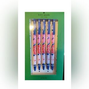 KATE SPADE FLORAL INK PEN SET